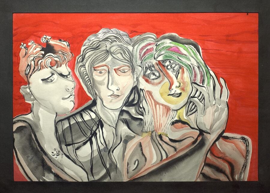 bajo el hechizo — tres, 2013. 33 x 46 cm.