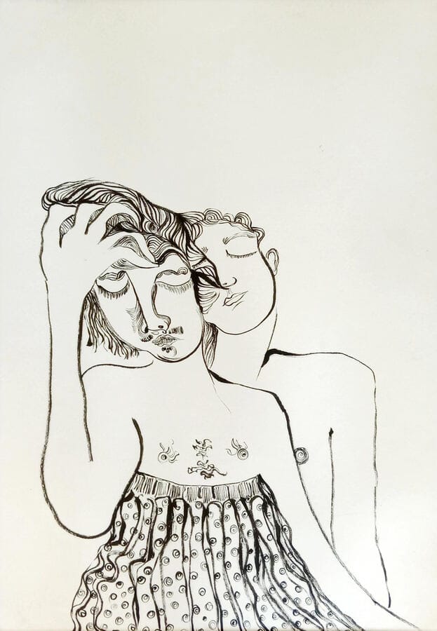 bajo el hechizo — deseo, 2012. 44 x 31,5 cm.