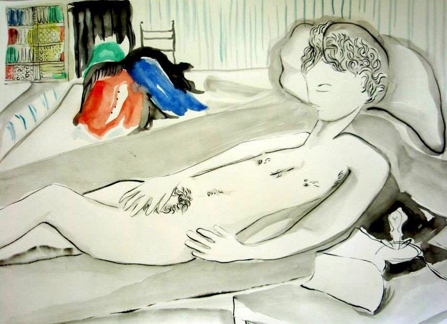 dulzuras y catástrofes — calma, 2014. 29,5 x 40,5 cm.
