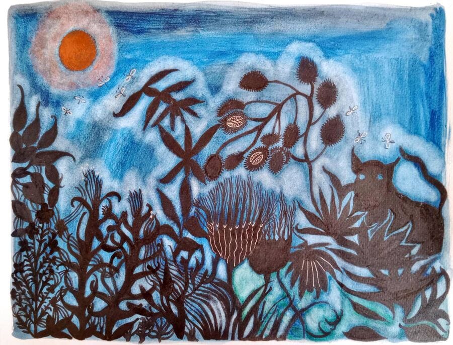 el jardín salvaje  — madrugada