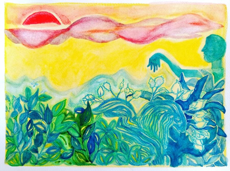 el jardín salvaje  — mediodía